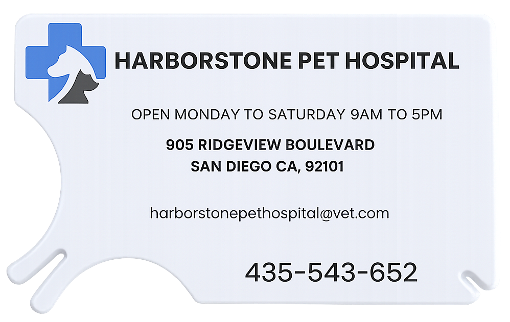 Carte vétérinaire - Paquet de 2500